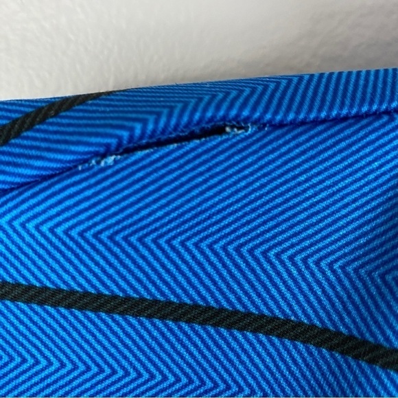 Burton Mens Snowboard Dryride Hoodie Sweater Small Blue Striped - Picture 6 of 15